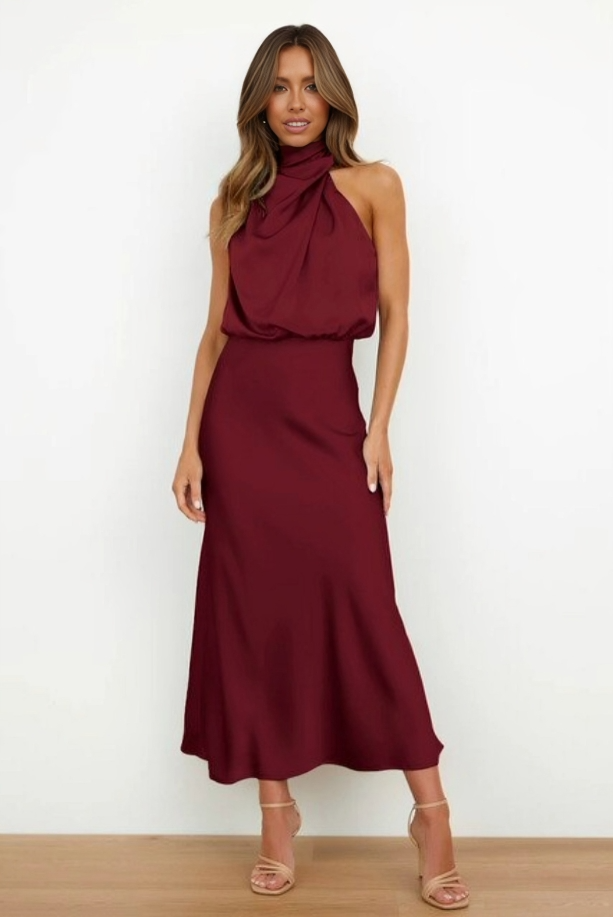 MW | Satin-Kleid