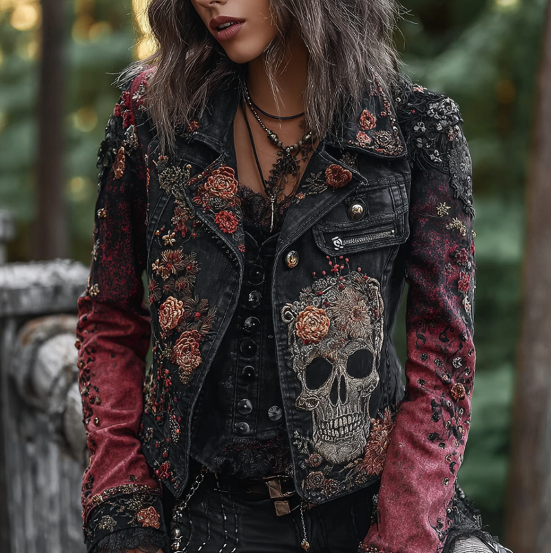 Zeitloser Vintage-Stil Jacke