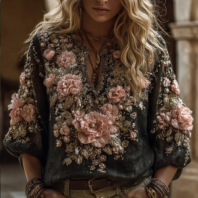 Vintage inspirierte Top