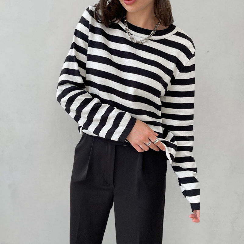Zeitloser Vintage-Stil Pullover