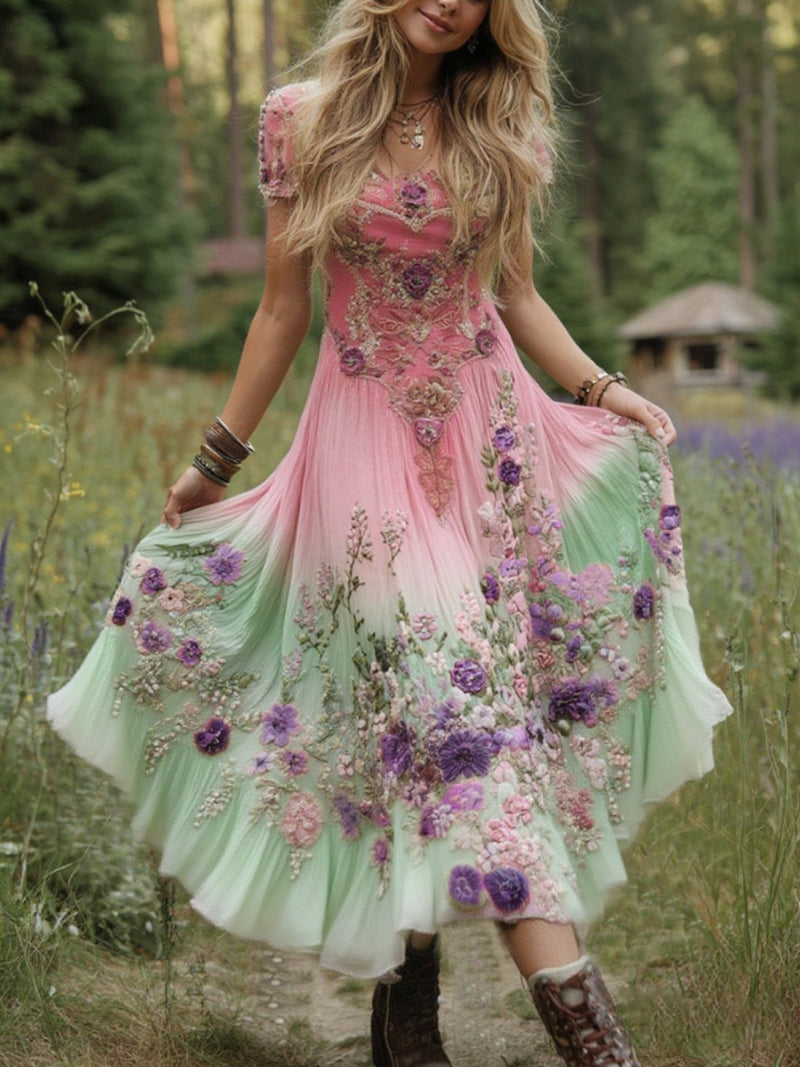 Vintage inspirierte Kleid