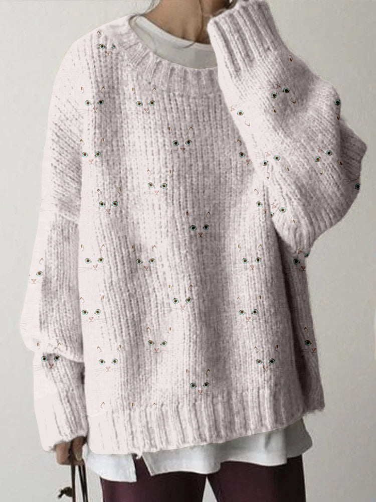 Zeitloser Vintage-Stil Pullover