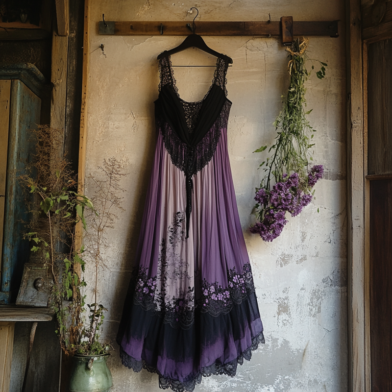 Klassisch gestaltete Kleid