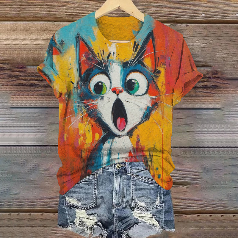 Zeitloser Vintage-Stil T-Shirt