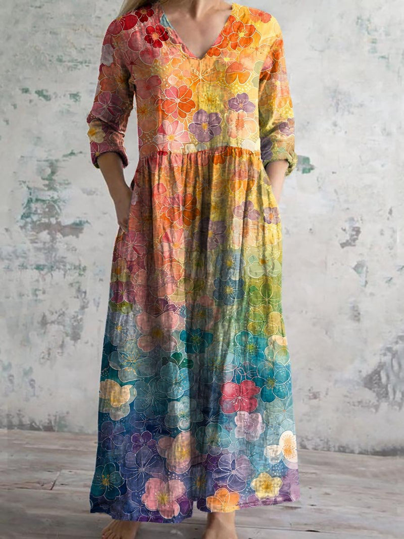 Anmutig gestaltete Kleid