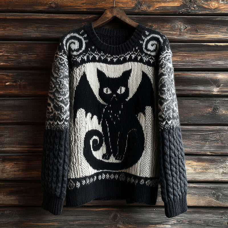 Zeitloser Vintage-Stil Pullover