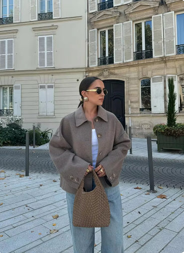Durchdacht gestaltete Jacke
