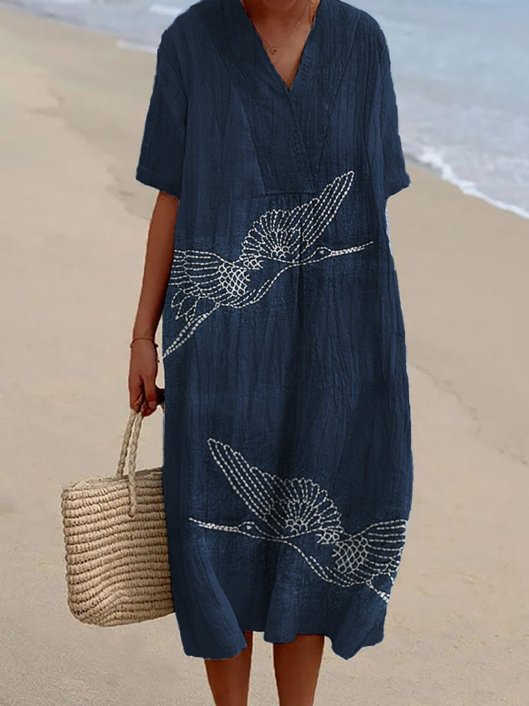 Klassische Vintage Kleid