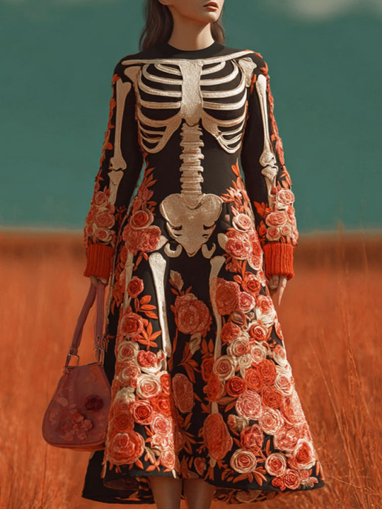 Zeitloser Vintage-Stil Kleid