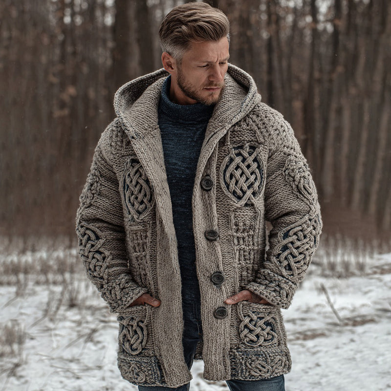 Anmutig gestaltete Strickjacke