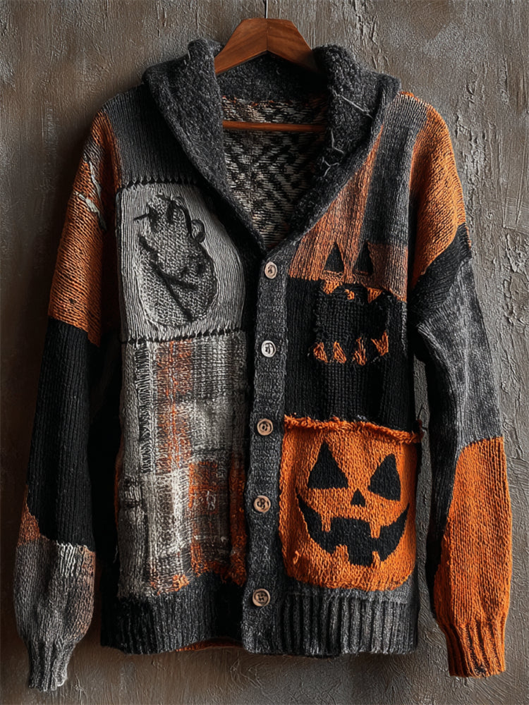 Klassisch gestaltete Strickjacke