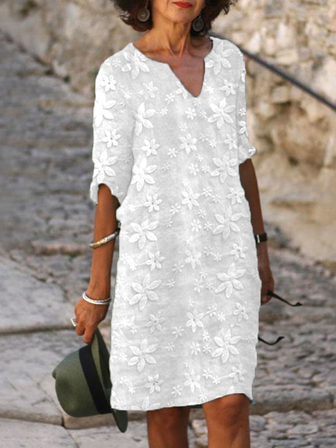 Anmutig gestaltete Kleid