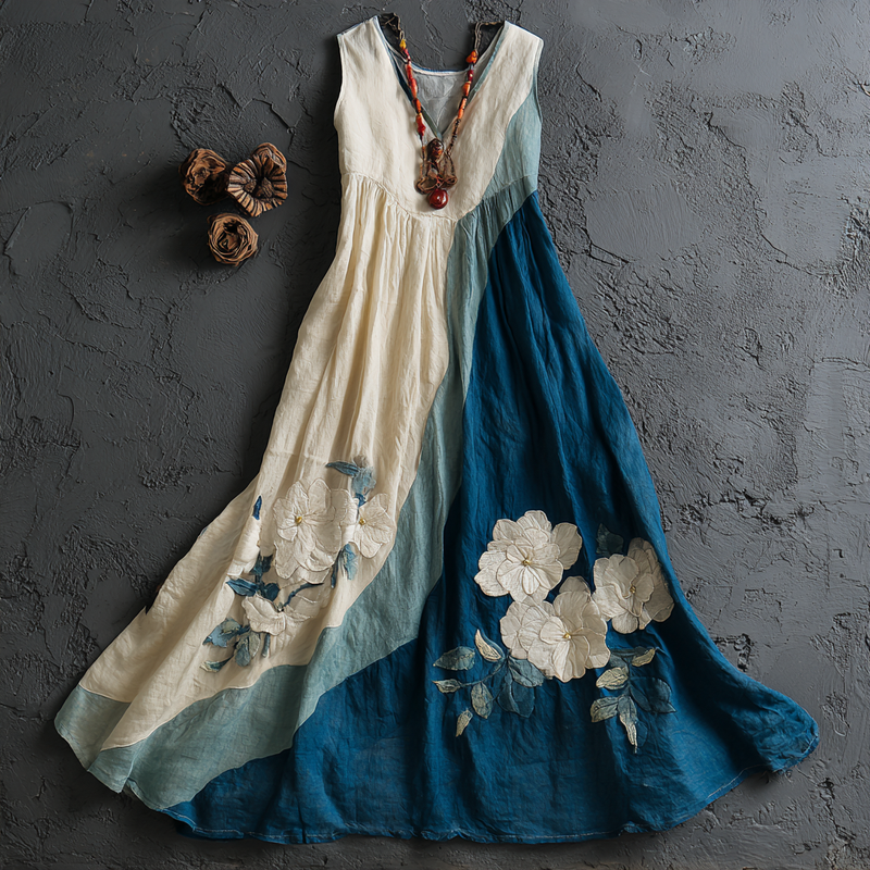 Klassisch gestaltete Kleid
