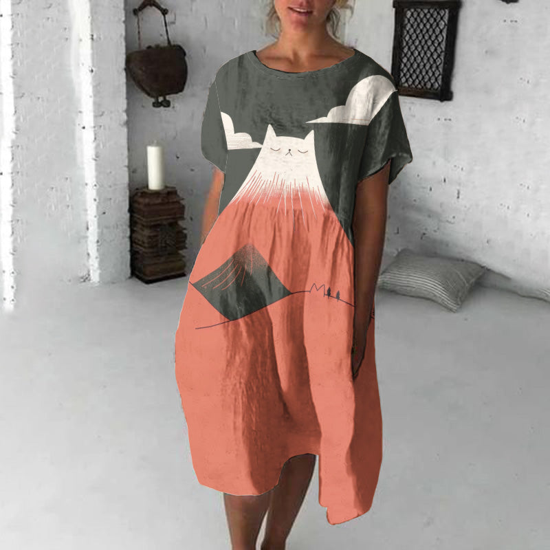Klassische Vintage Kleid