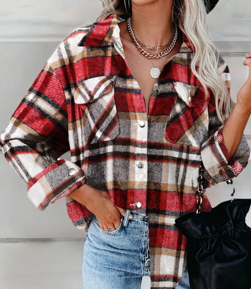 Klassisch gestaltete Jacke