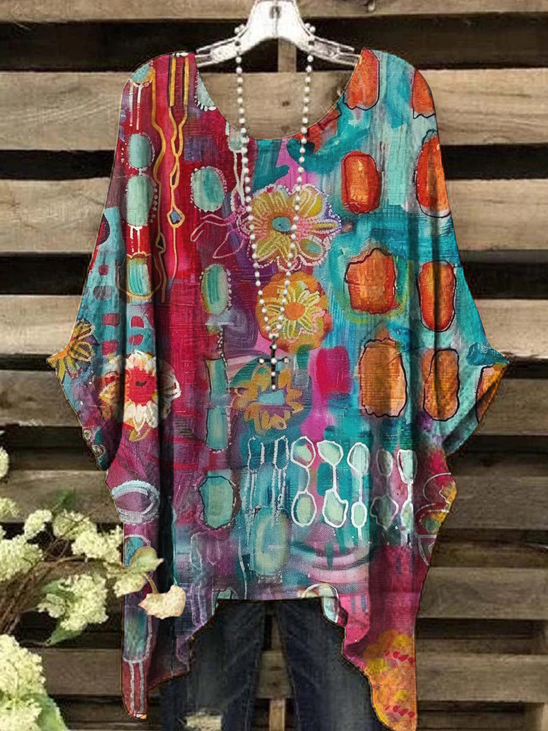 Zeitloser Vintage-Stil Top