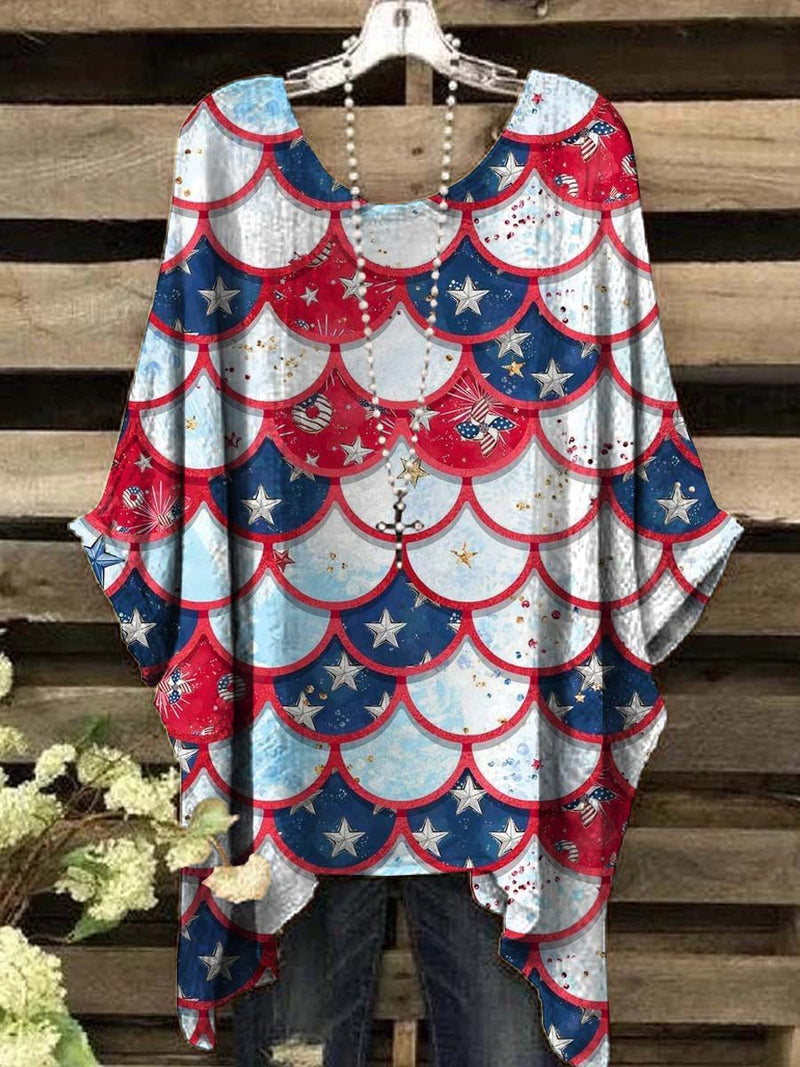 Zeitloser Vintage-Stil Top