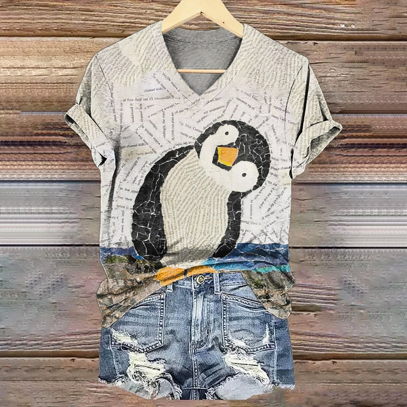 Durchdacht gestaltete T-Shirt