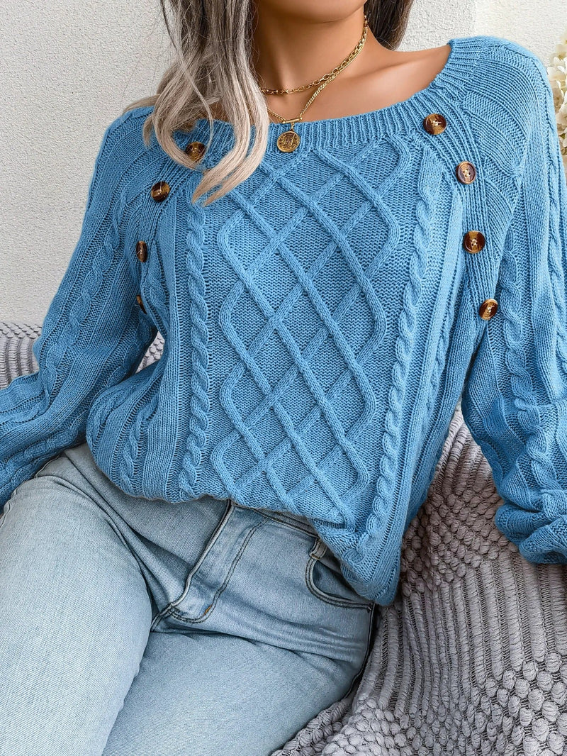 MW | MW – Stilvoller Zopfstrickpullover