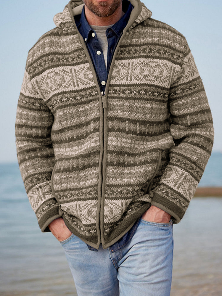 Elegant gestaltete Strickjacke