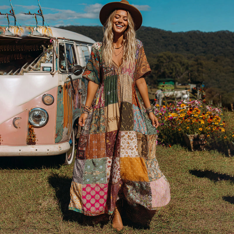 Zeitloser Vintage-Stil Kleid
