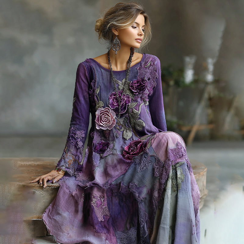 Klassische Vintage Kleid