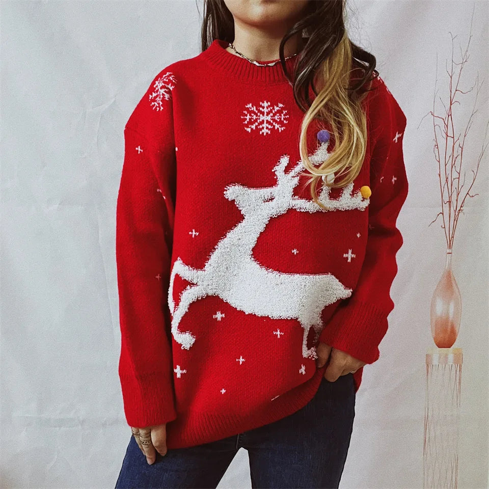 Zeitloser Vintage-Stil Pullover