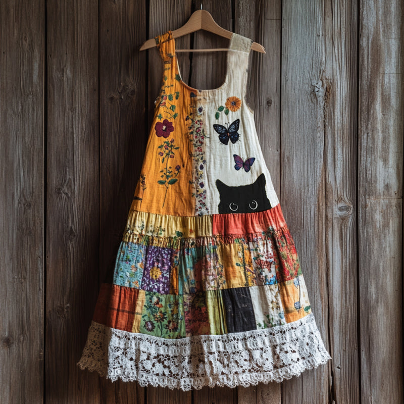 Zeitloser Vintage-Stil Kleid