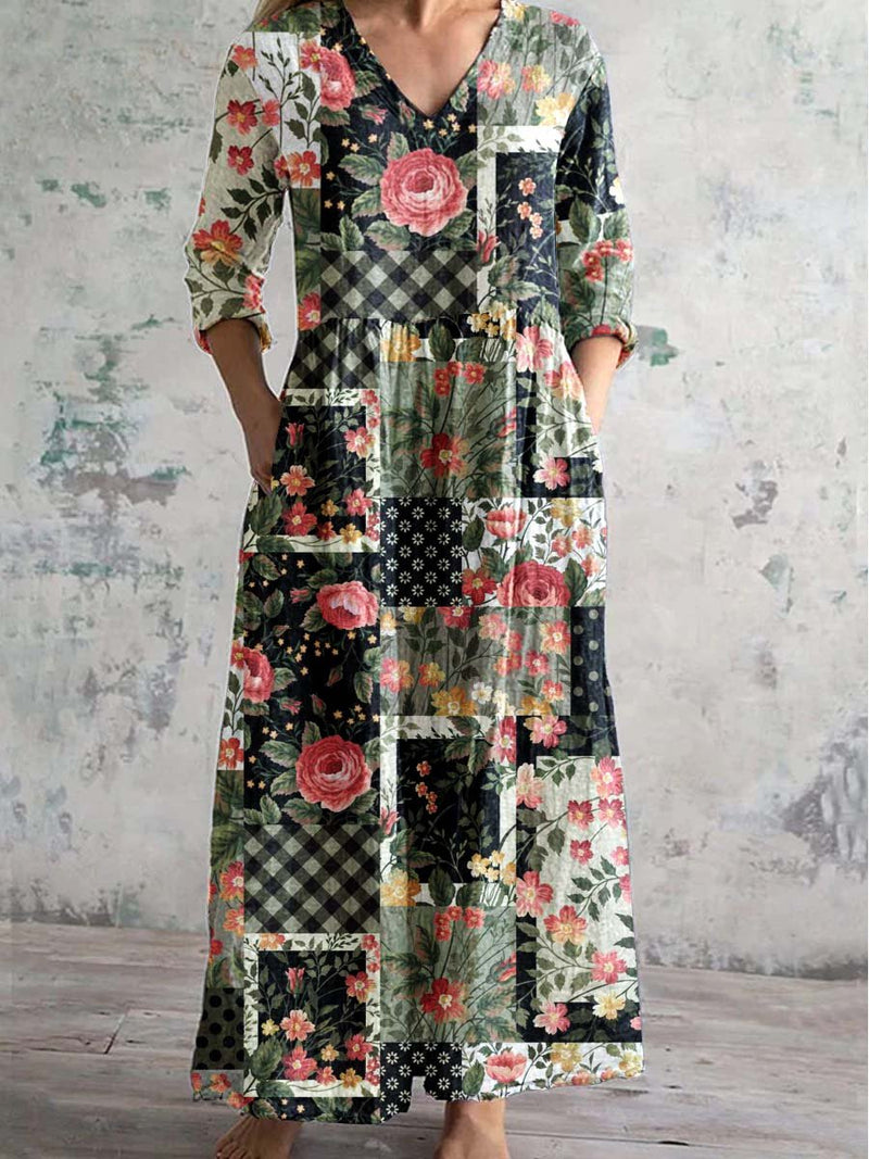 Zeitloser Vintage-Stil Kleid