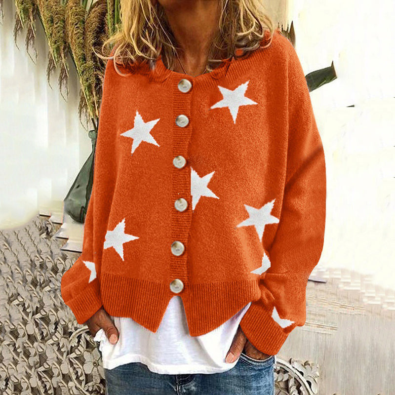 Wunderschön gefertigte Strickjacke