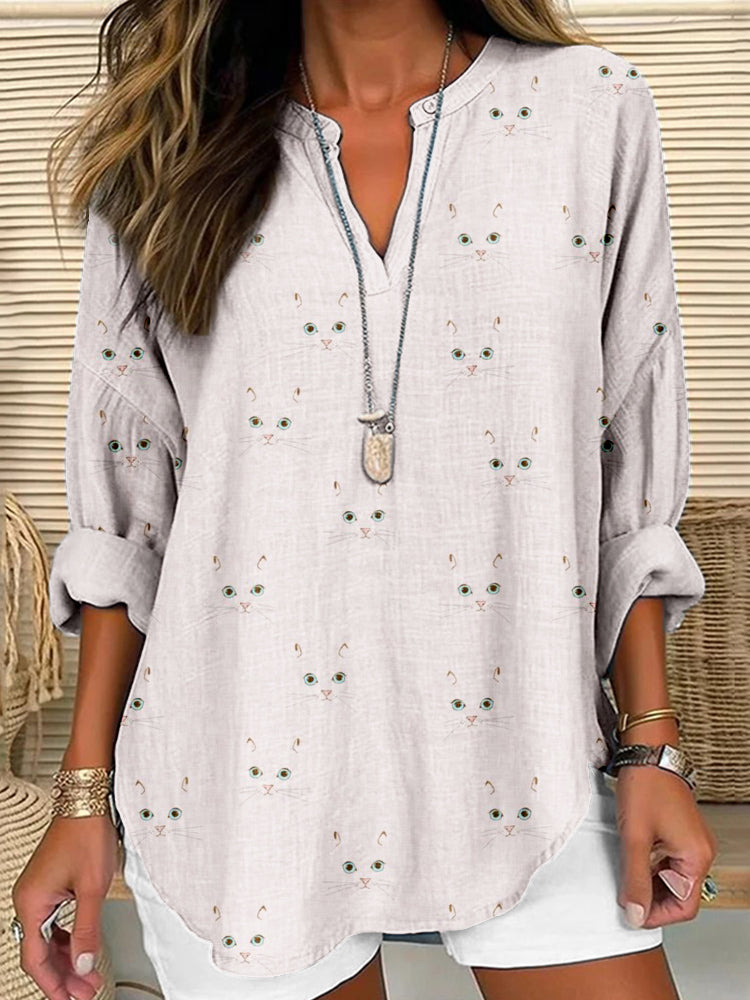 Zeitloser Vintage-Stil Hemd