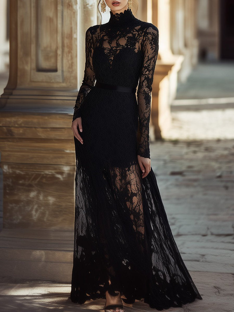 Klassisch gestaltete Kleid