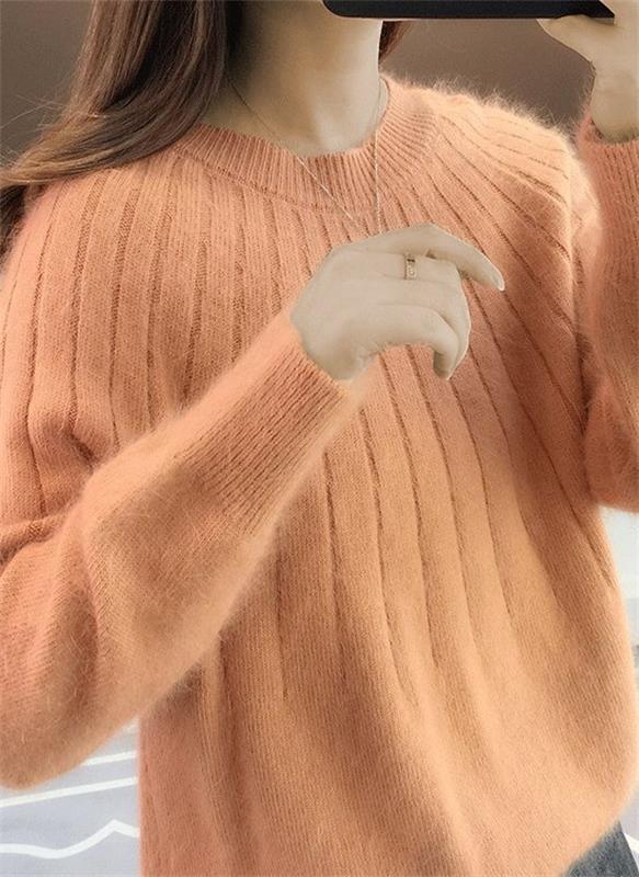 MW | Flauschiger Kaschmir-Strickpullover