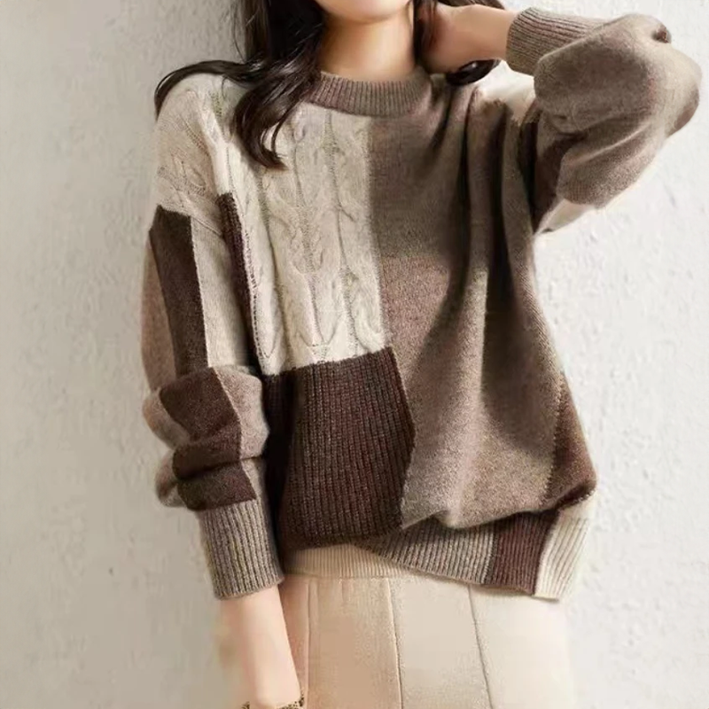 Zeitloser Vintage-Stil Pullover