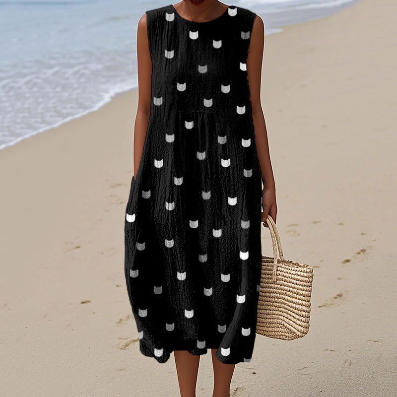 Zeitloser Vintage-Stil Kleid