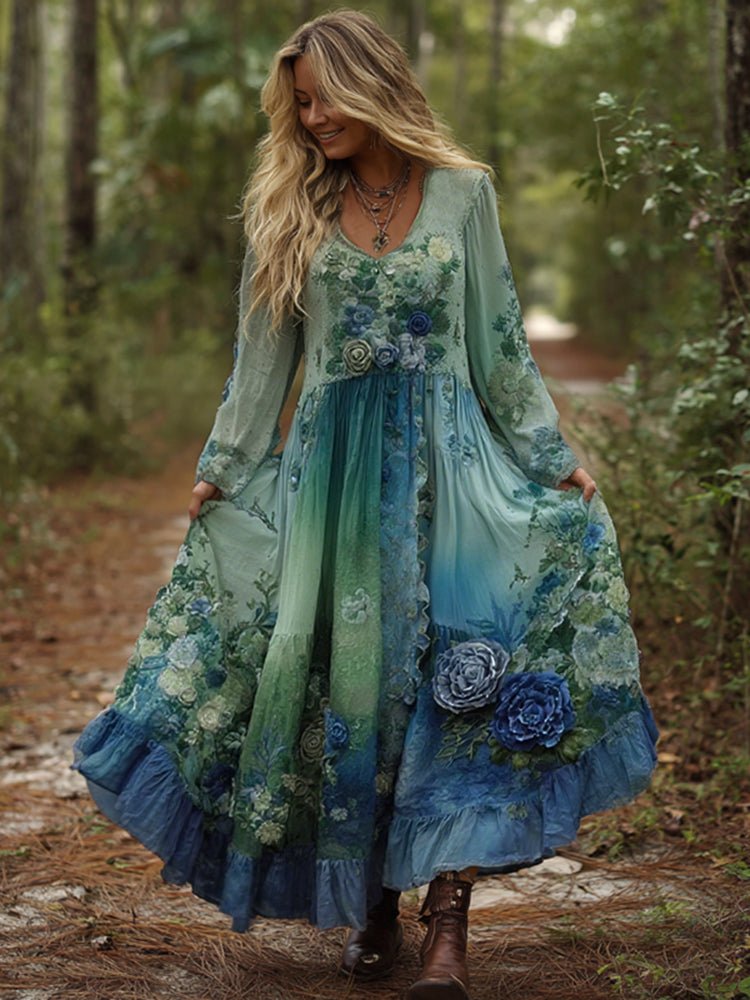 Klassische Vintage Kleid