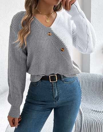 Zeitloser Vintage-Stil Pullover