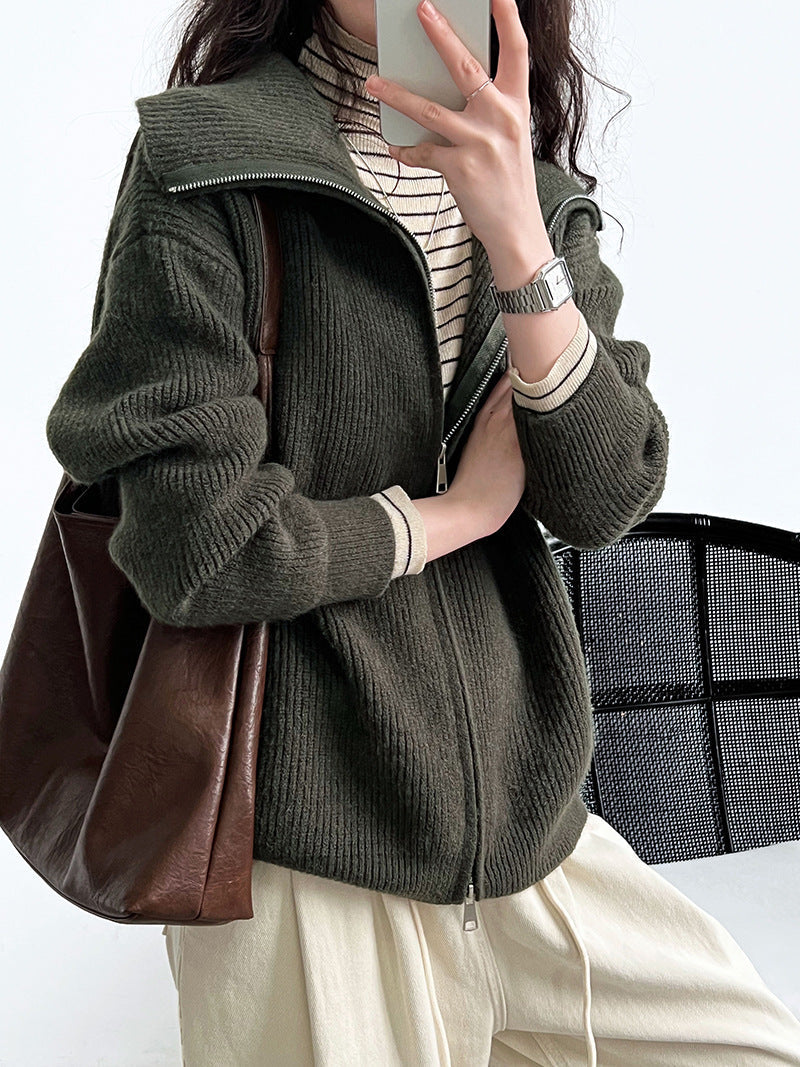 Zeitloser Vintage-Stil Pullover