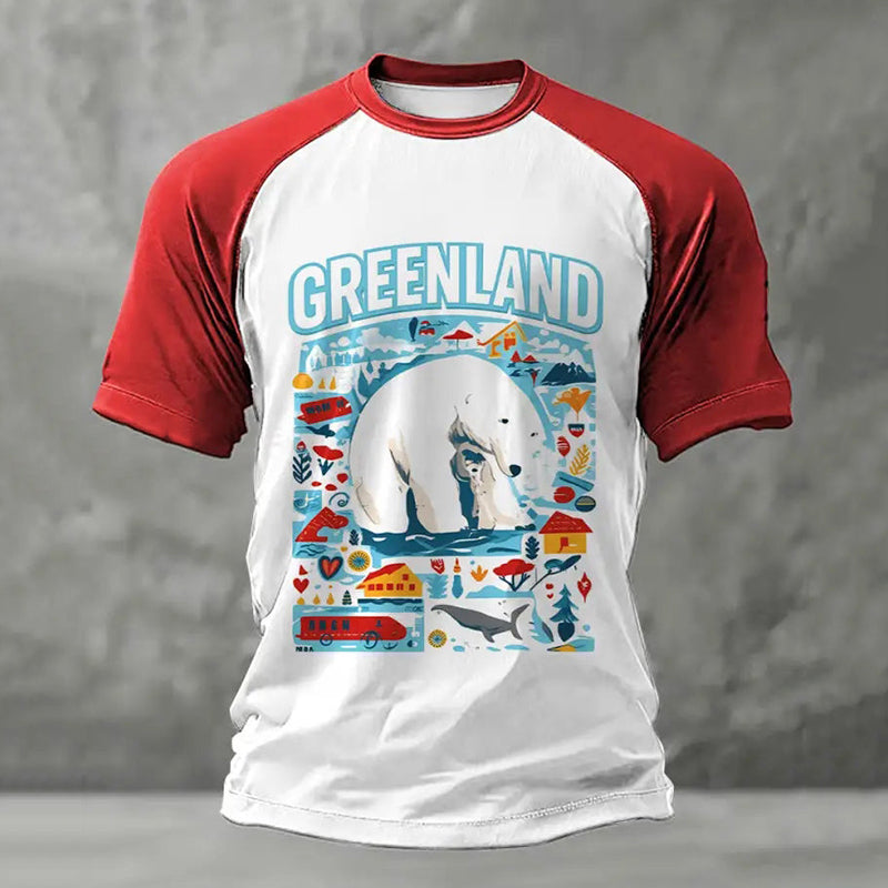 Klassisch gestaltete T-Shirt