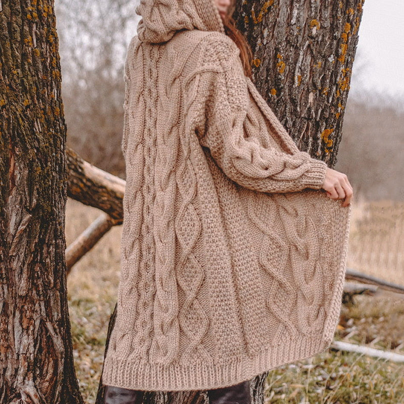 Vintage inspirierte Strickjacke