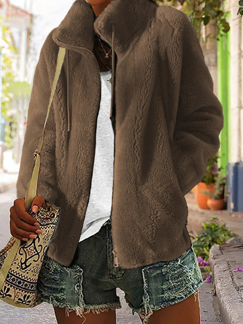 Anmutig gestaltete Jacke