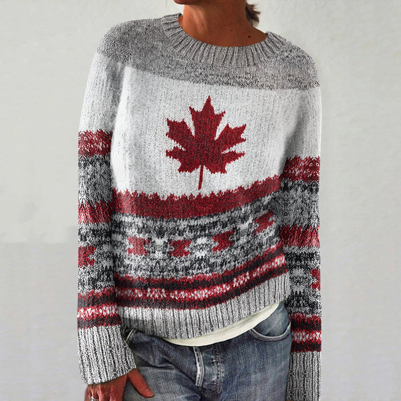 Zeitloser Vintage-Stil Pullover