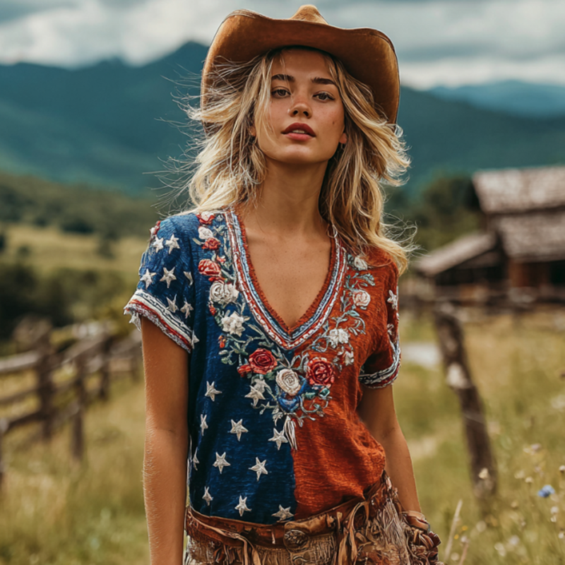 Klassische Vintage T-Shirt
