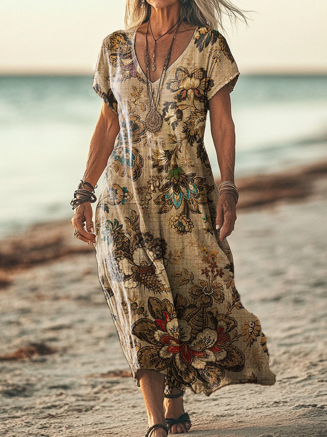 Zeitloser Vintage-Stil Kleid