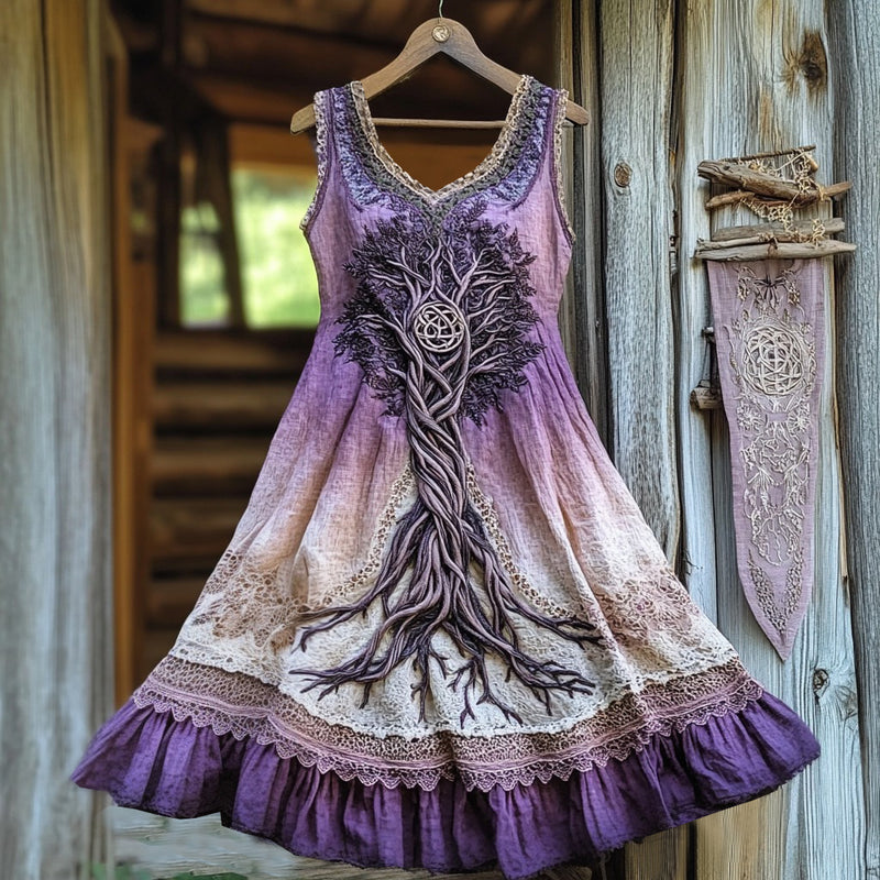 Klassische Vintage Kleid