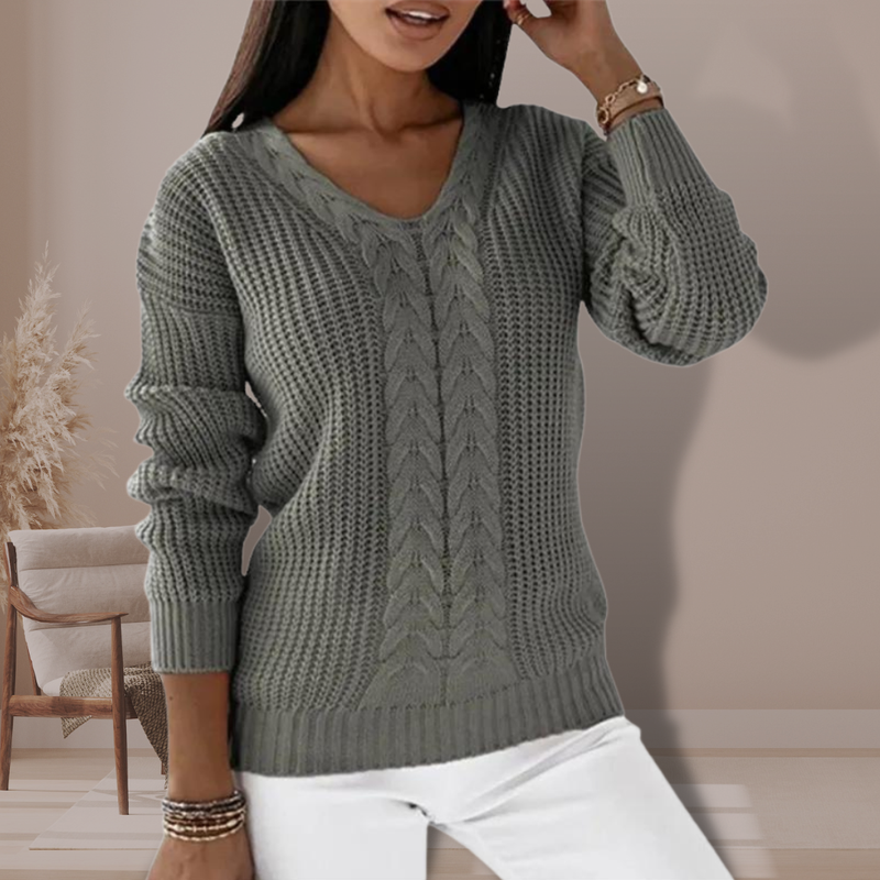 Wunderschön gefertigter Pullover