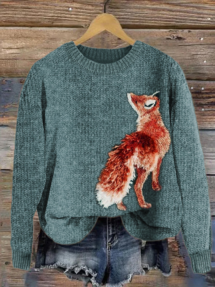Zeitloser Vintage-Stil Pullover