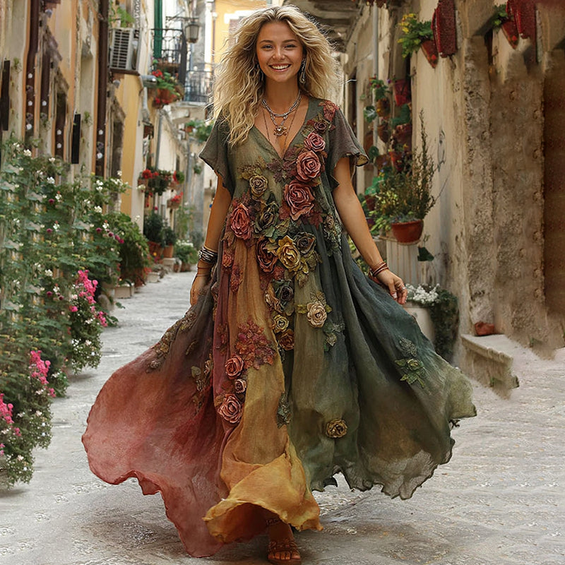 Wunderschön gefertigte Kleid