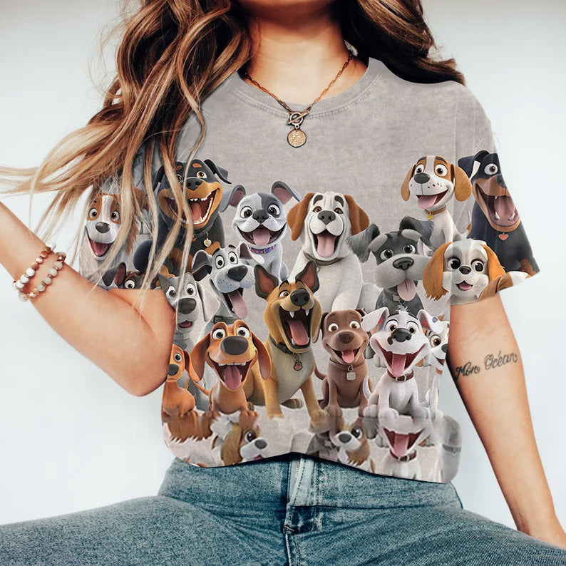 Durchdacht gestaltete T-Shirt