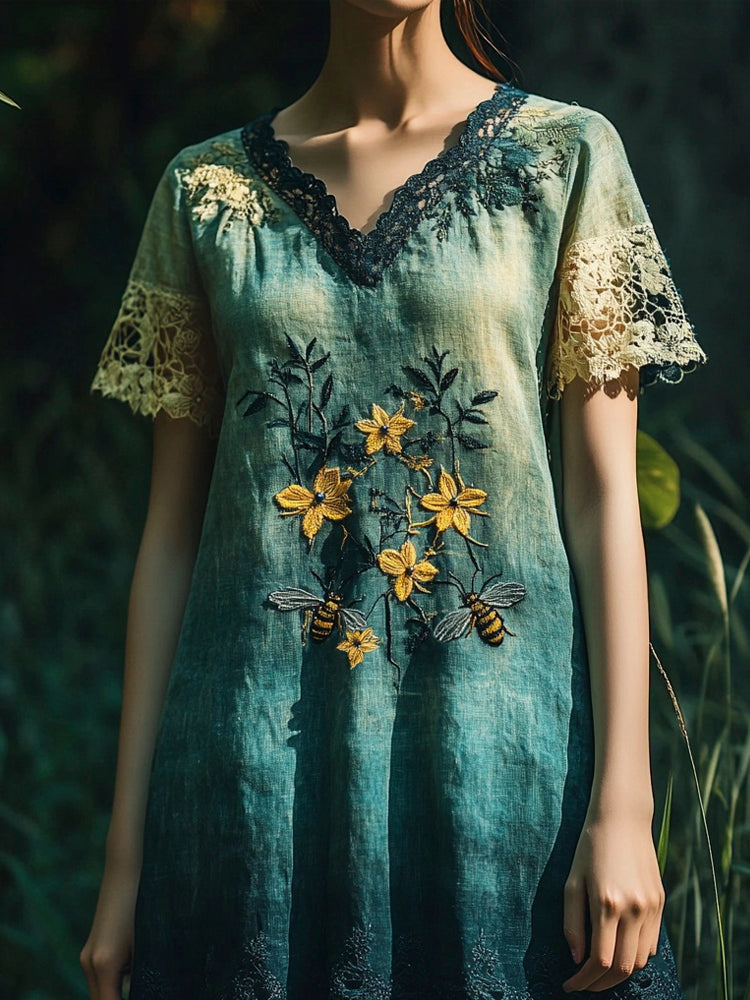 Durchdacht gestaltete Kleid
